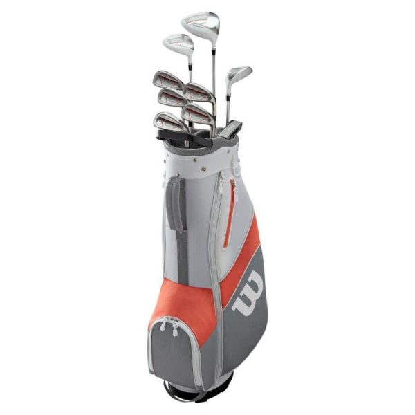 Wilson 1200 TPX Lady Graphite/Steel Right Full Golf Set